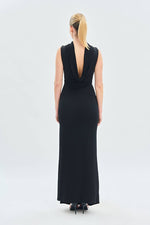 Vestido Fiesta Escote Drapeado