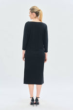 Vestido Midi Murciélago