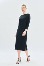 Vestido Midi Murciélago