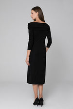 Vestido Midi Barco