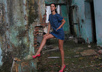 Vestido Babydoll Manga Corta