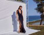 Vestido Largo Navy