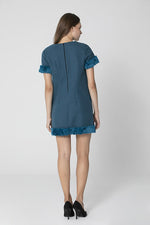 Vestido Babydoll Manga Corta