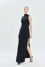 Vestido Fiesta Escote Drapeado